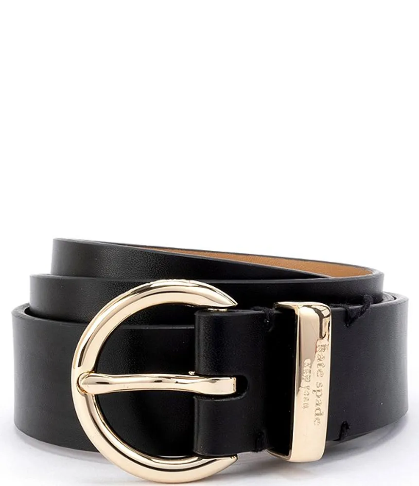 Kate spade new york 1.1 double Sam Leather Belt Hamilton Place