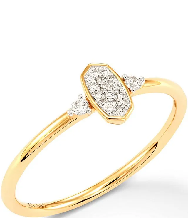 Kendra Scott Marisa 14k Gold Band Ring Pueblo Mall