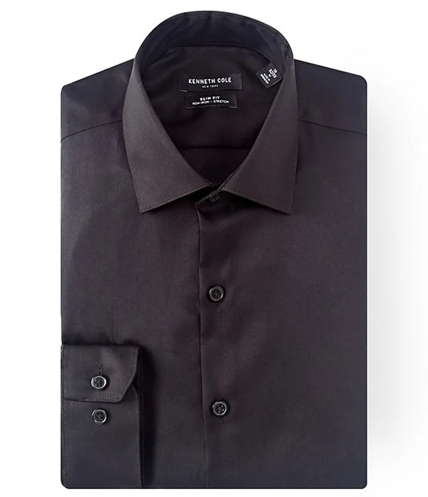 Kenneth cole non iron slim fit hot sale