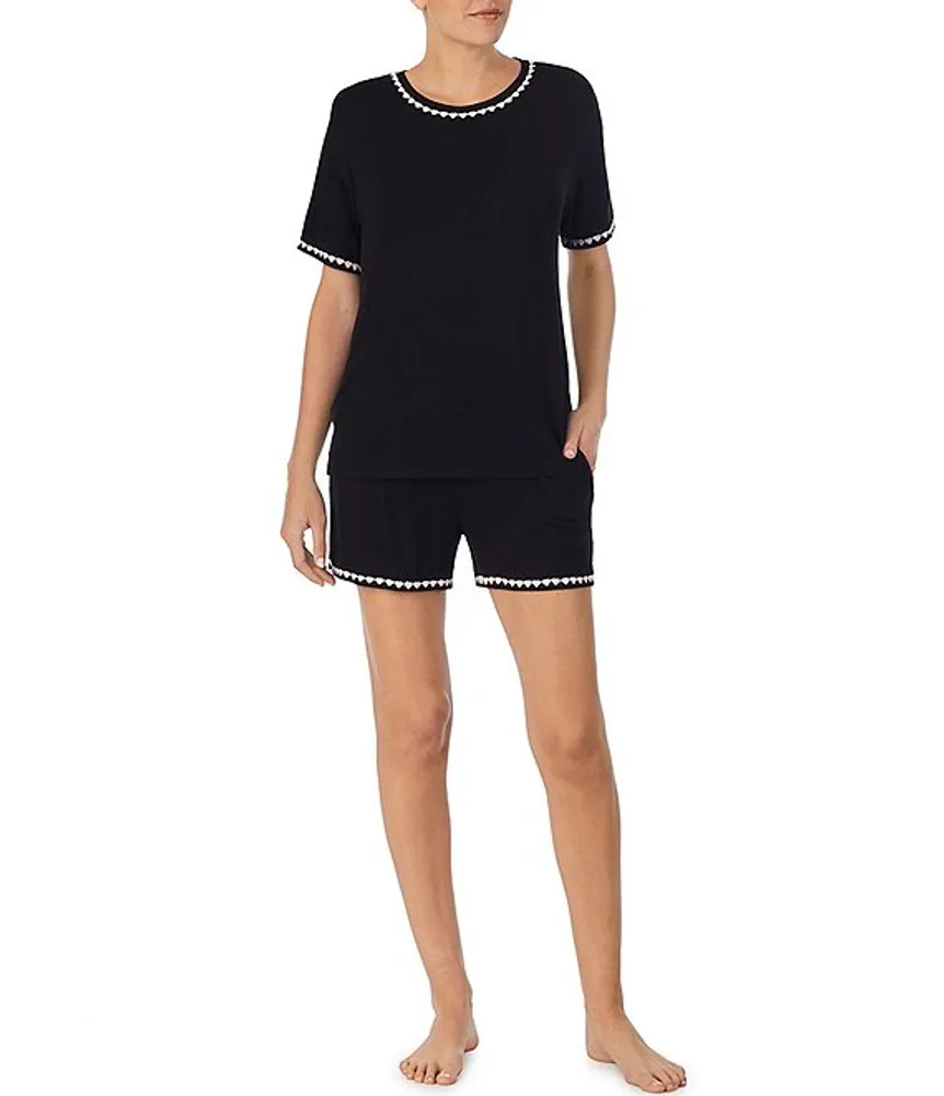 Shorts and crew online neck set