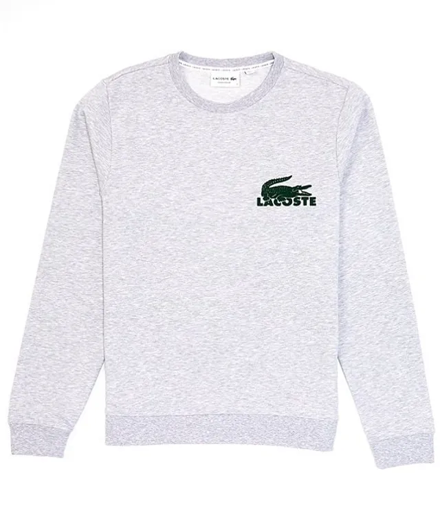 Logo discount lacoste pull