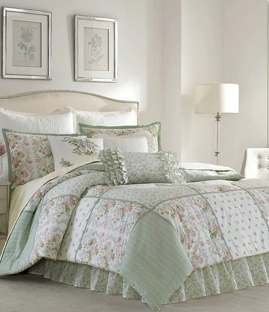Laura ashley charlotte outlet comforter set queen
