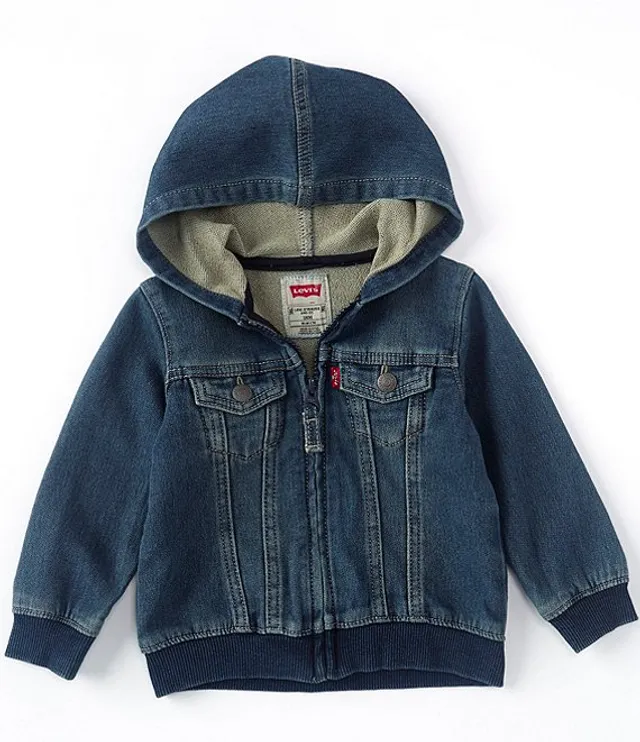 Boys on sale denim hoodie