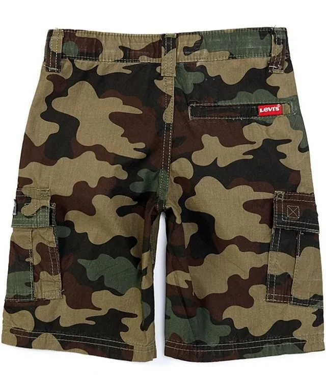 Levi's® Little Boys 2T-7 Camo Relaxed-Fit Cargo Shorts 