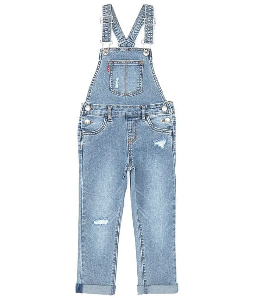 Little girl clearance denim overalls