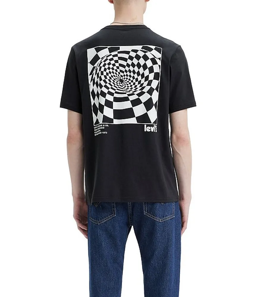 Levis checkerboard shop t shirt