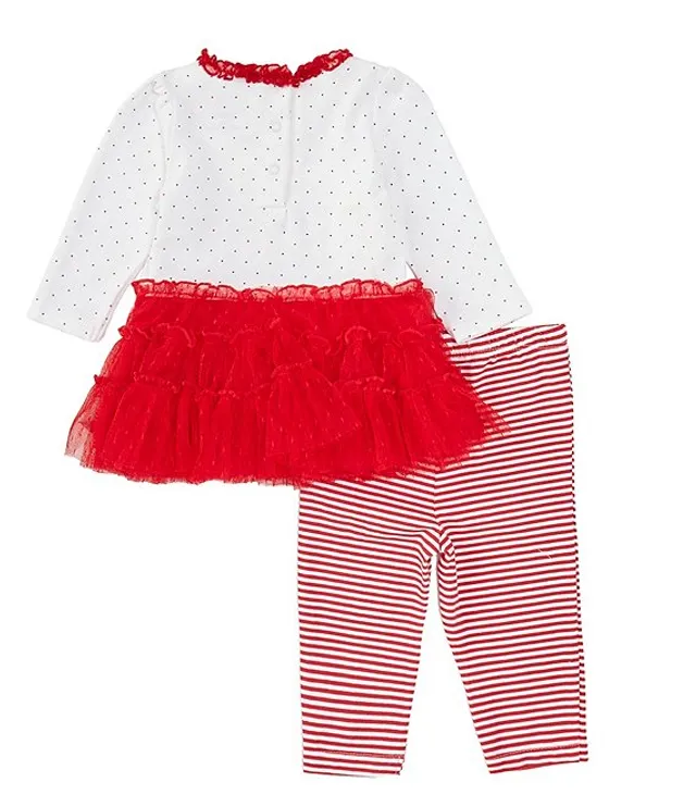 Little Me Baby Girls 3 12 Months Long Sleeve Sparkle Tree Tutu