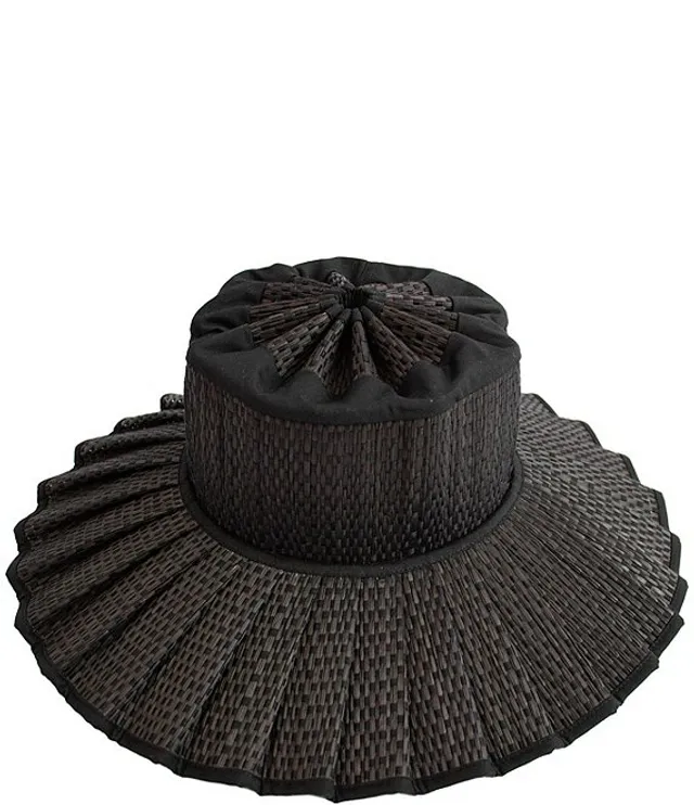 Lorna Murray Positano Capri Maxi Pleated Sun Hat | CoolSprings