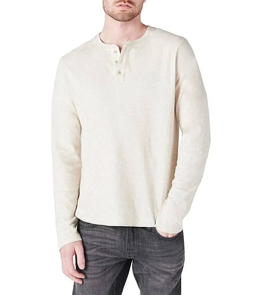 Lucky Brand Long Sleeve Duofold Henley T Shirt CoolSprings Galleria