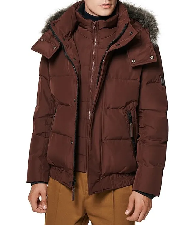 Faux fur bomber jacket marc new york cheap