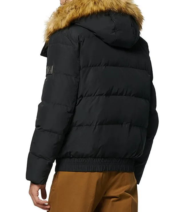 Marc new york faux fur bomber jacket deals