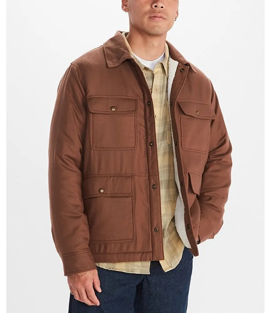 Marmot ridgefield sherpa outlet flannel jacket