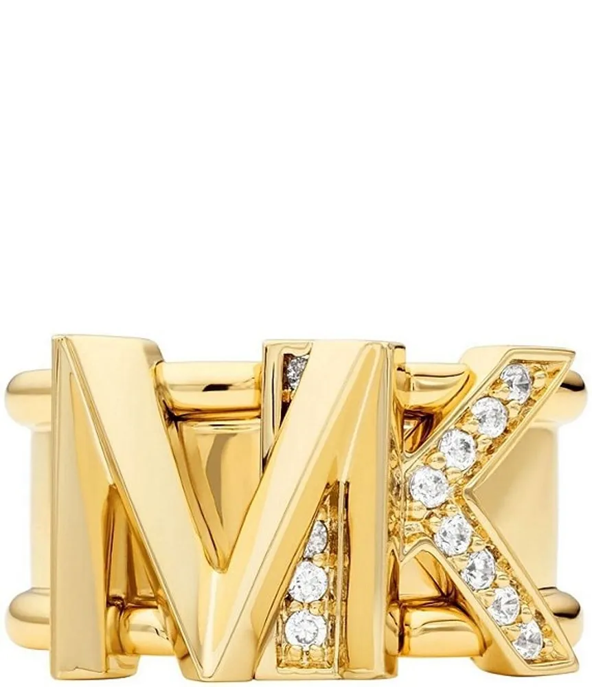Michael kors band hot sale ring