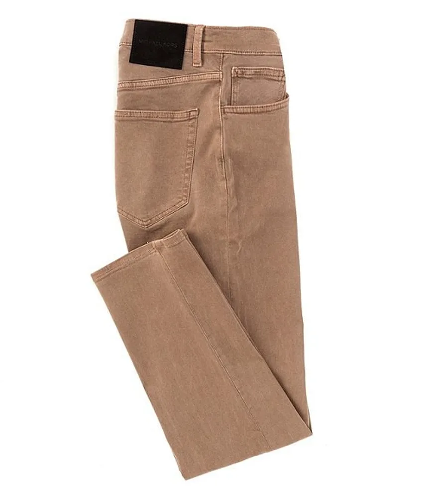 Michael Kors Slim Straight Fit Stretch 5 Pocket Pants
