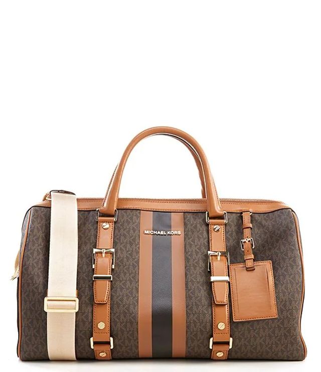 Arriba 33+ imagen michael kors bedford travel weekender bag Abzlocal.mx