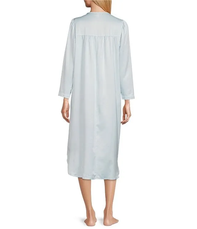 Miss elaine brushed satin nightgown top