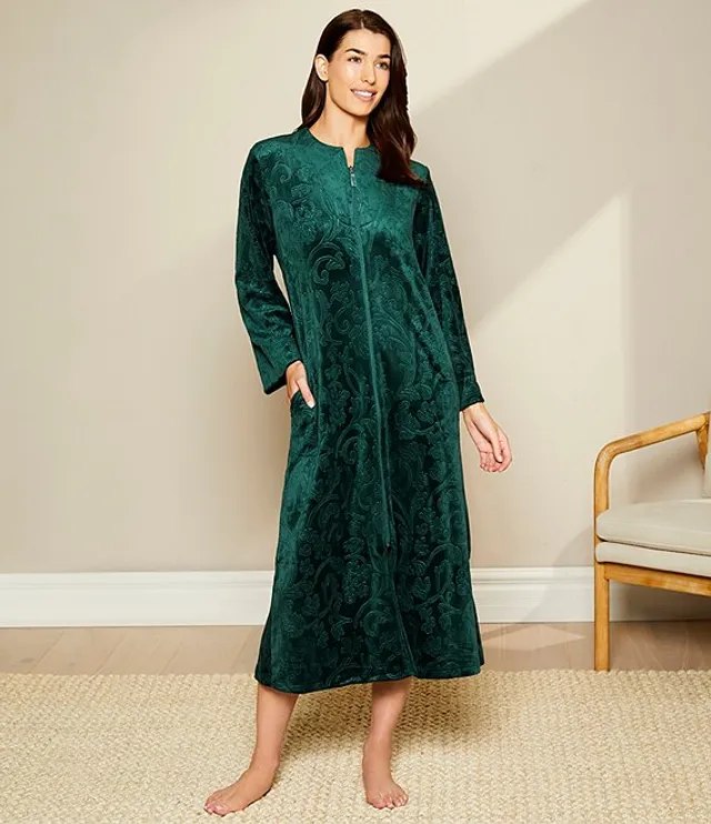 Petite dressing gown with zip clearance