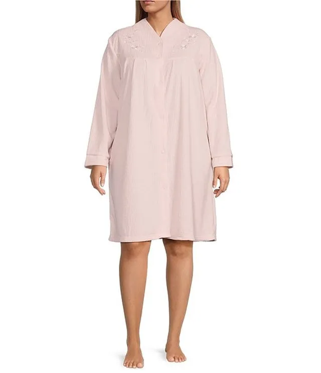 Snap front robe plus sale size