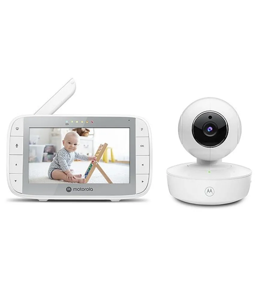 Double video top baby monitor