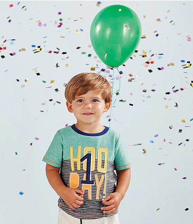 Mud Pie Baby Boys 12 18 Months Short Sleeve 1st Birthday Hooray T