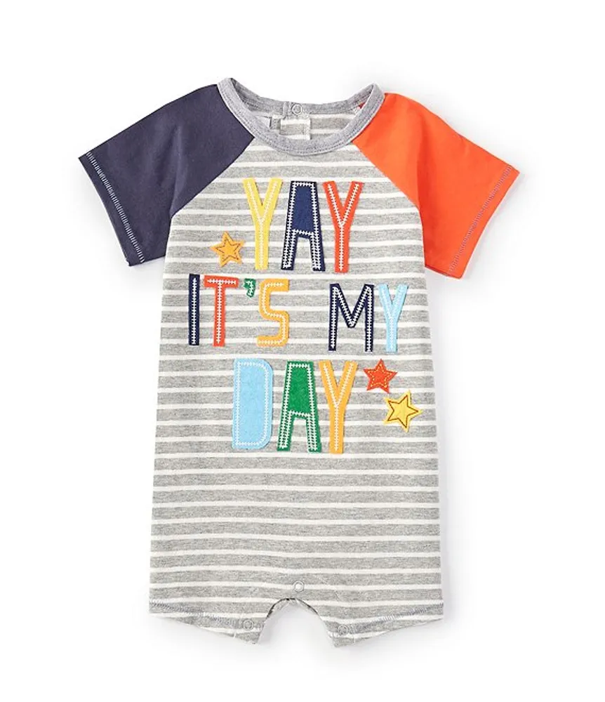 Mud Pie Baby Boys 12 18 Months Short Sleeve Yay It s My Day