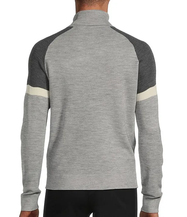 Murano Performance Color Block Turtleneck Sweater Pueblo Mall