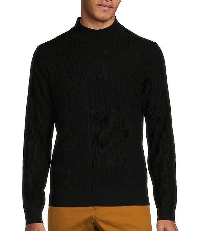 Murano Performance Color Block Turtleneck Sweater Pueblo Mall