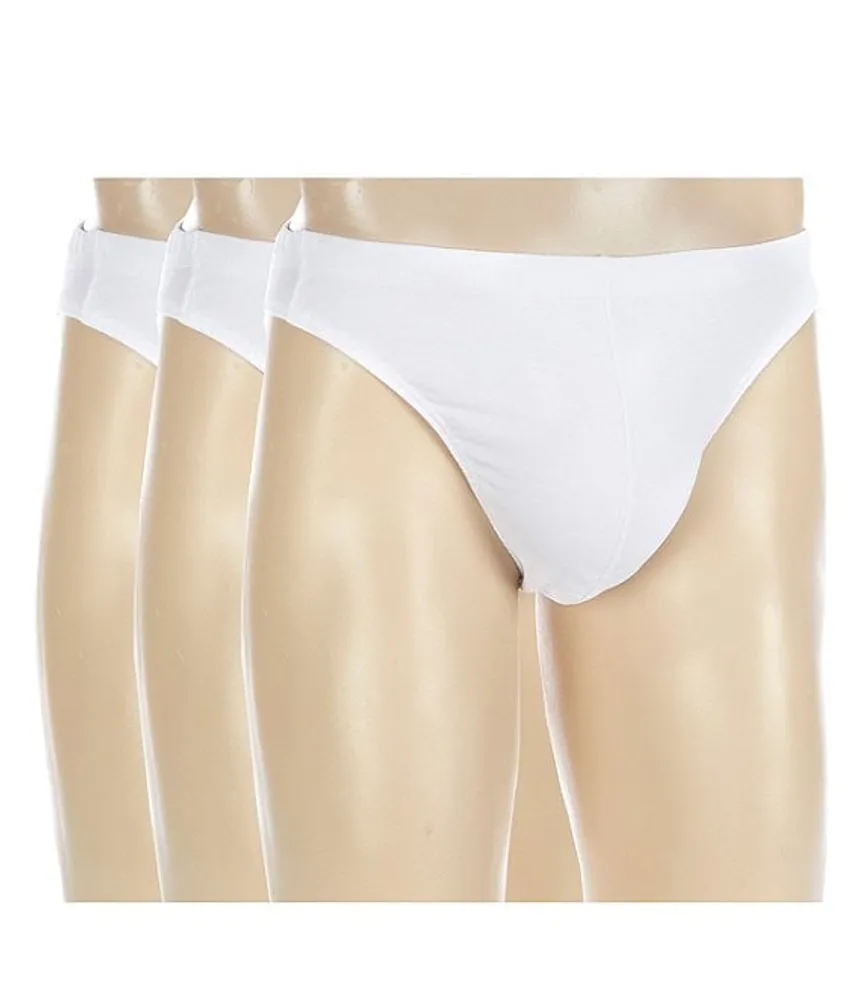 Murano Solid Cotton Bikini Briefs 3 Pack Hamilton Place