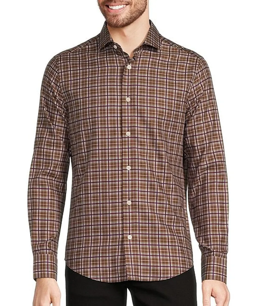 Murano slim fit store performance dress shirt