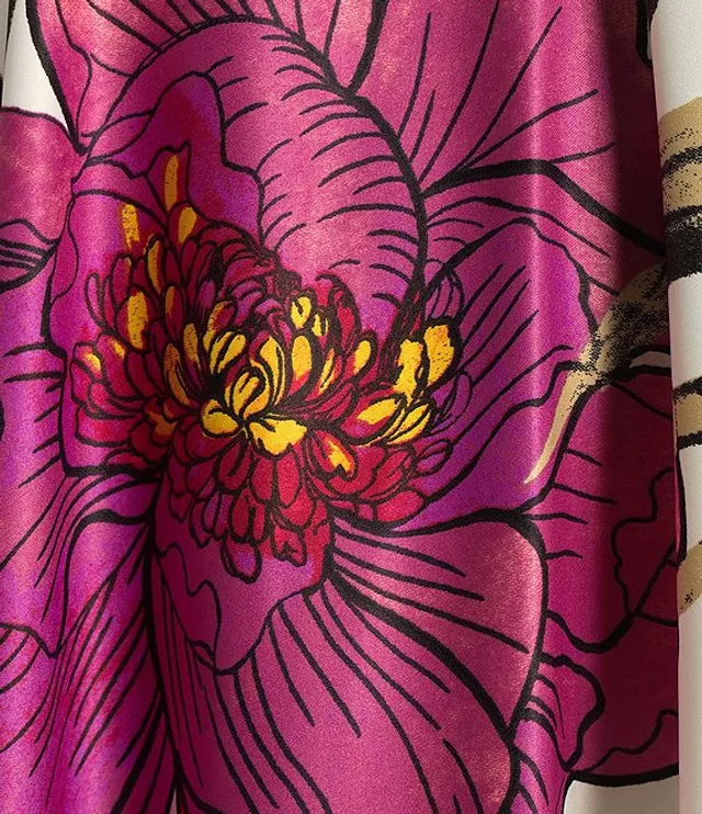 Dillards top natori caftan