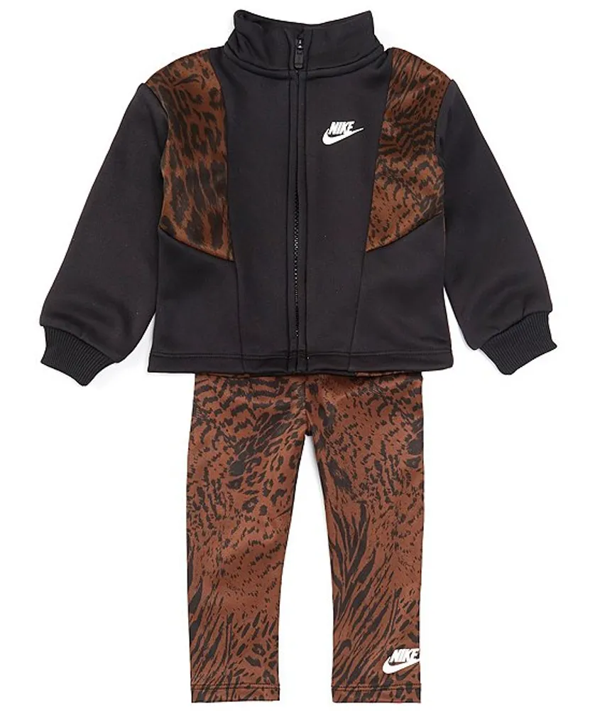 Nike leopard best sale print tracksuit