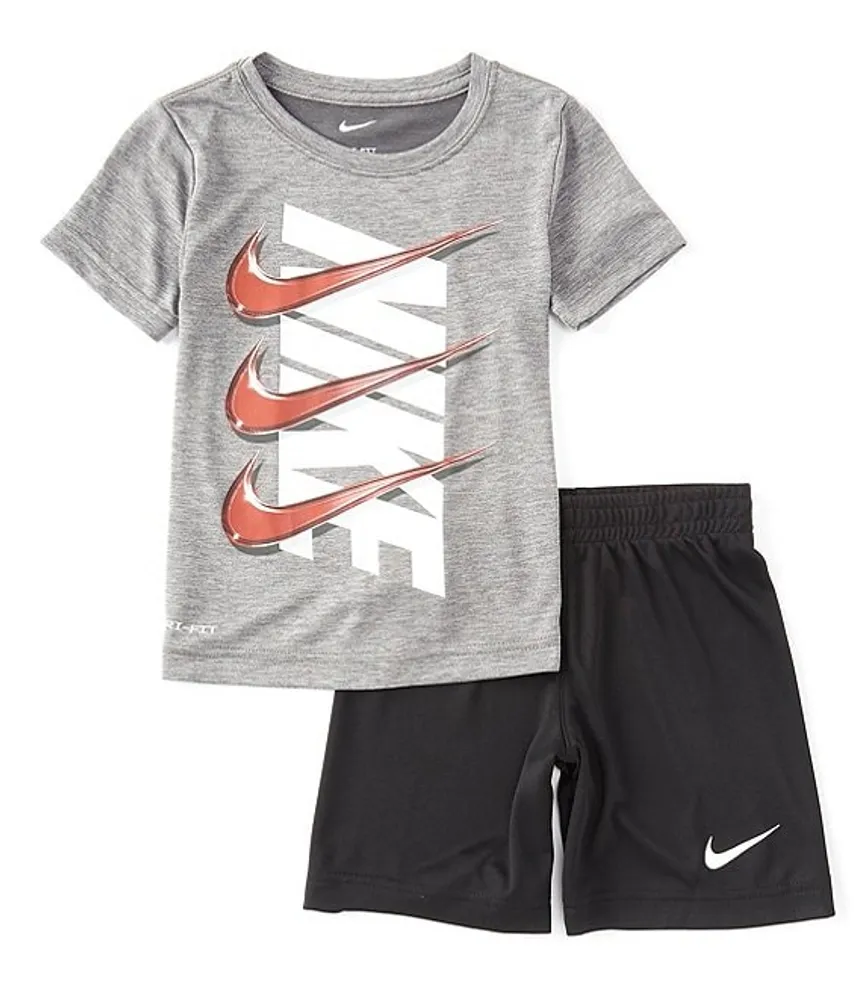 Nike short sets sales boys