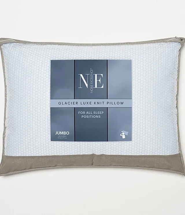 Noble Excellence Glacier Luxe Knit Pillow Pueblo Mall