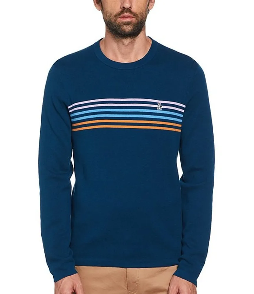 Original Penguin Chest Stripe Sweater Hamilton Place