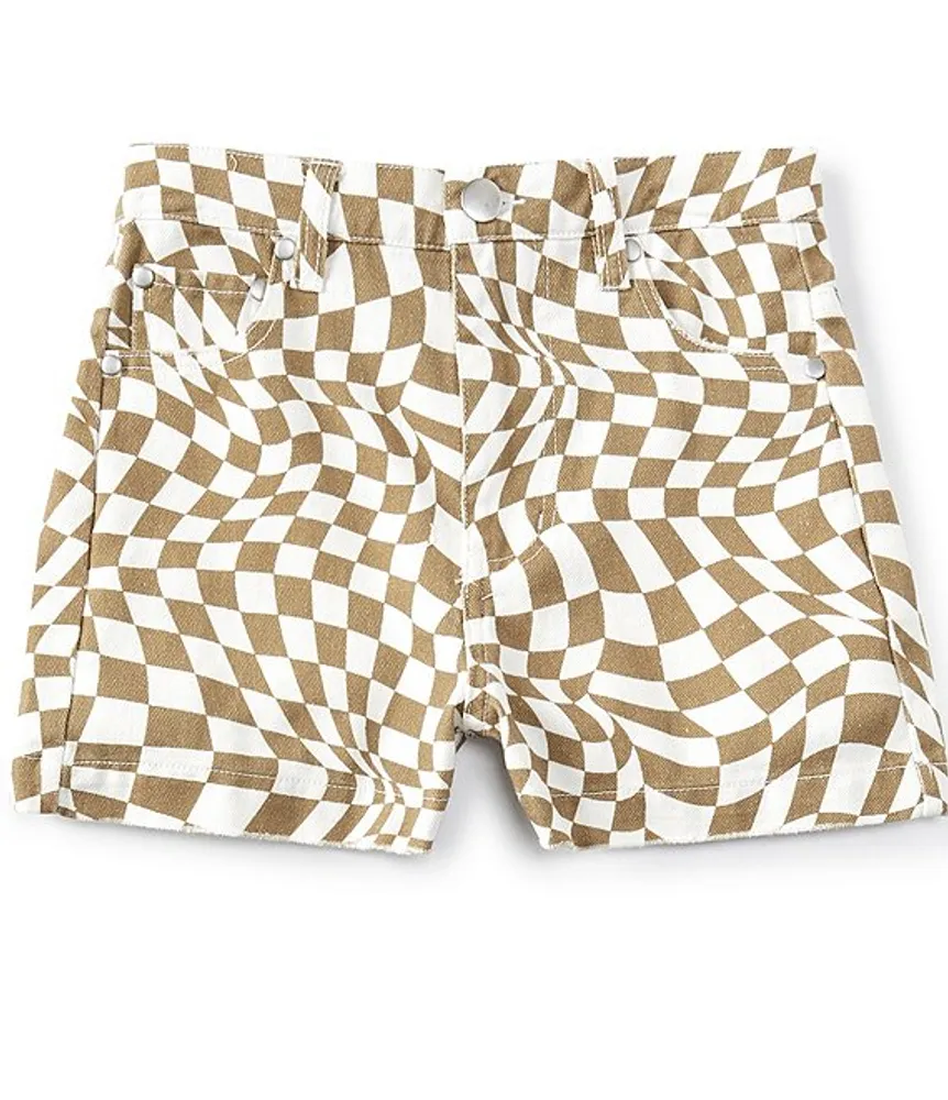 Originality Big Girls 7 16 Check Shorts Hamilton Place