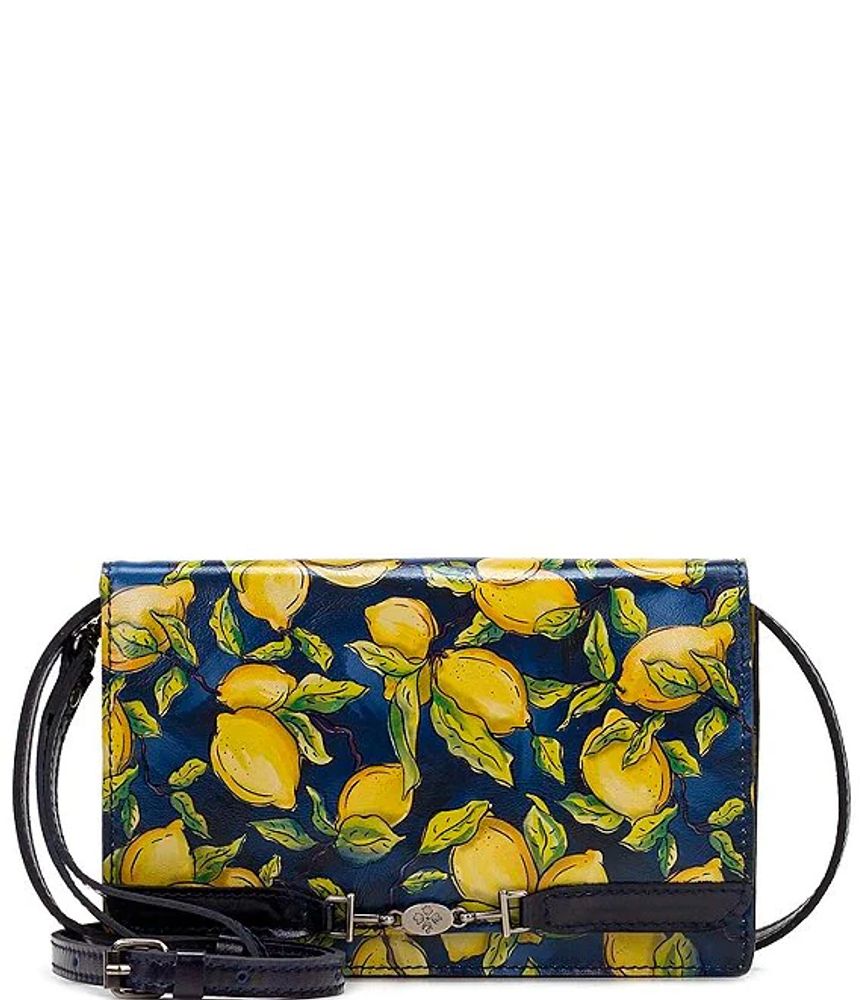 Patricia Nash Positano Limon Print Collection Bellizzi Crossbody Bag