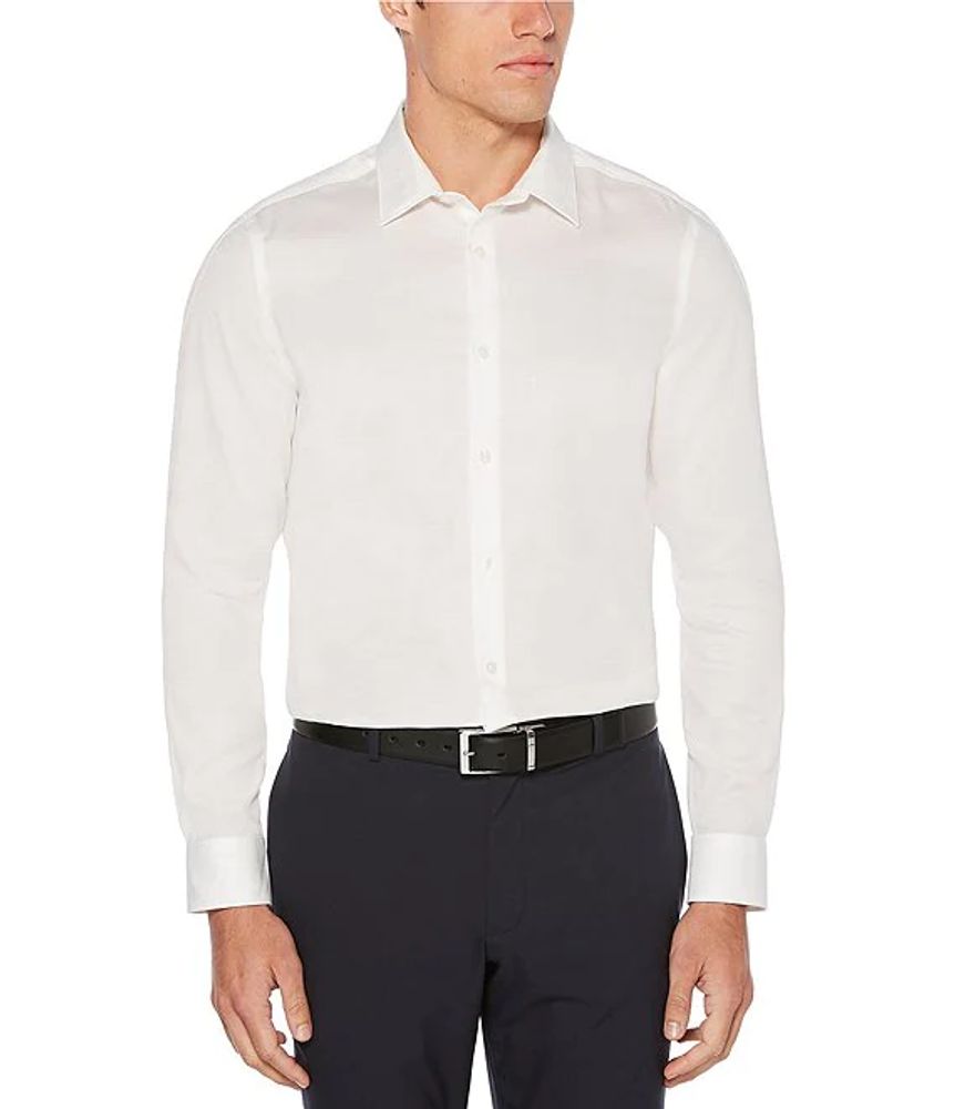 Perry ellis slim fit shirt discount