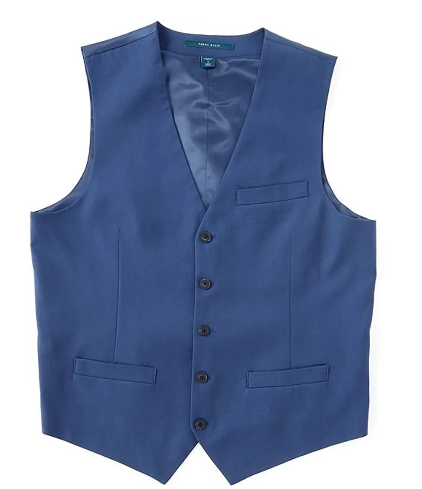 Perry ellis suit on sale vest