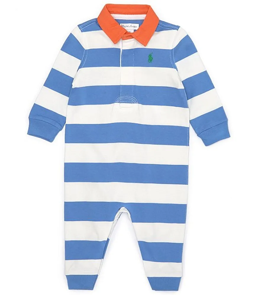 Polo Ralph Lauren Baby Boys 3-12 Months Long Sleeve Striped Jersey