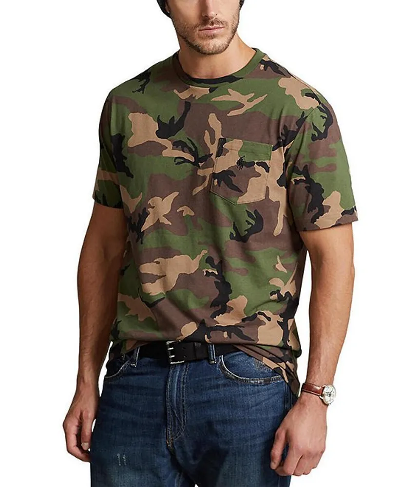 Ralph lauren camo polo shirt discount