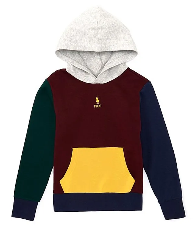 Polo hoodie big sales boys