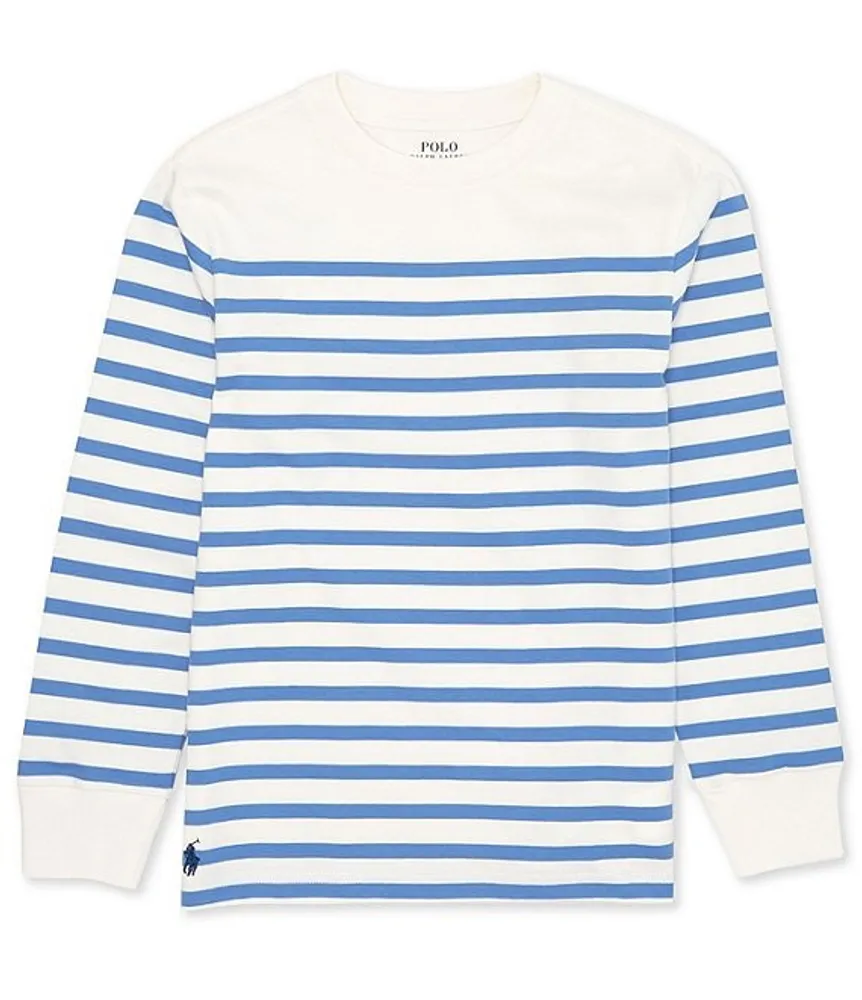 Polo Ralph Lauren Big Boys 8-20 Long Sleeve Striped T-Shirt