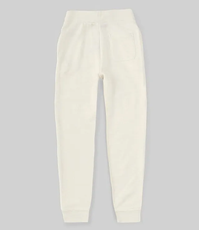 Polo patchwork online fleece jogger