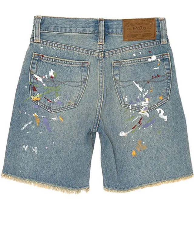 Polo Ralph Lauren Big Boys 8 20 Sullivan Slim Paint Splatter