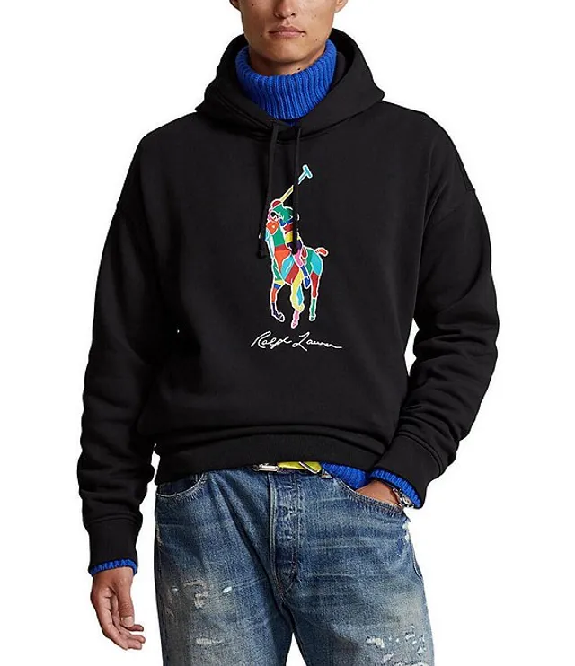 Ralph lauren pony online fleece hoodie