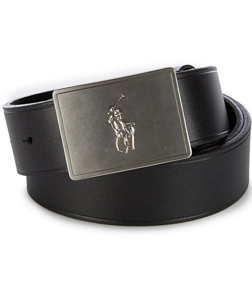 Polo Ralph Lauren Big Pony Leather Belt | CoolSprings Galleria