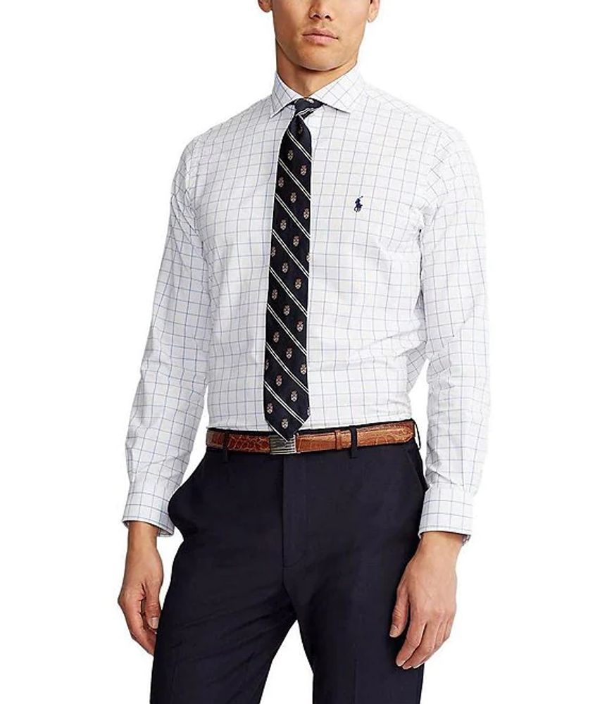 Polo Ralph Lauren Check Twill Performance Stretch Long-Sleeve