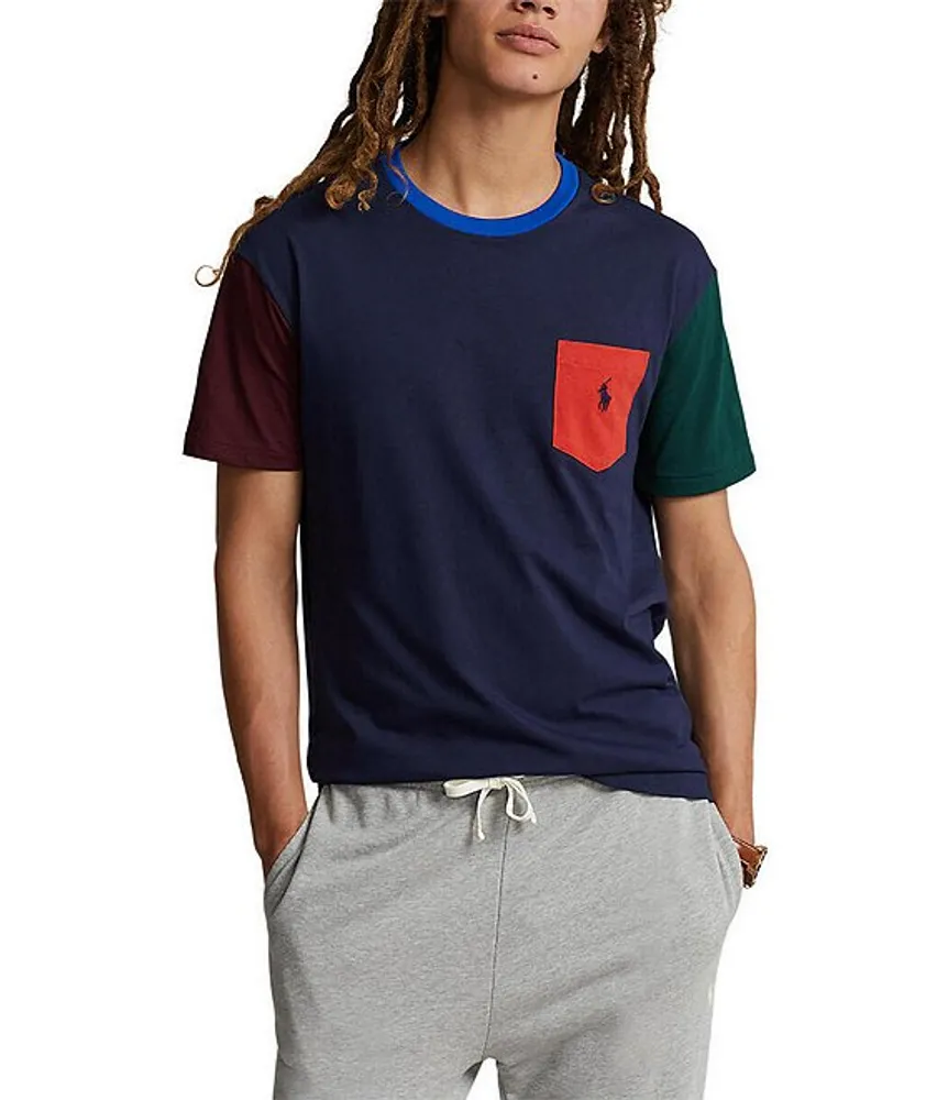 Color block discount ralph lauren polo