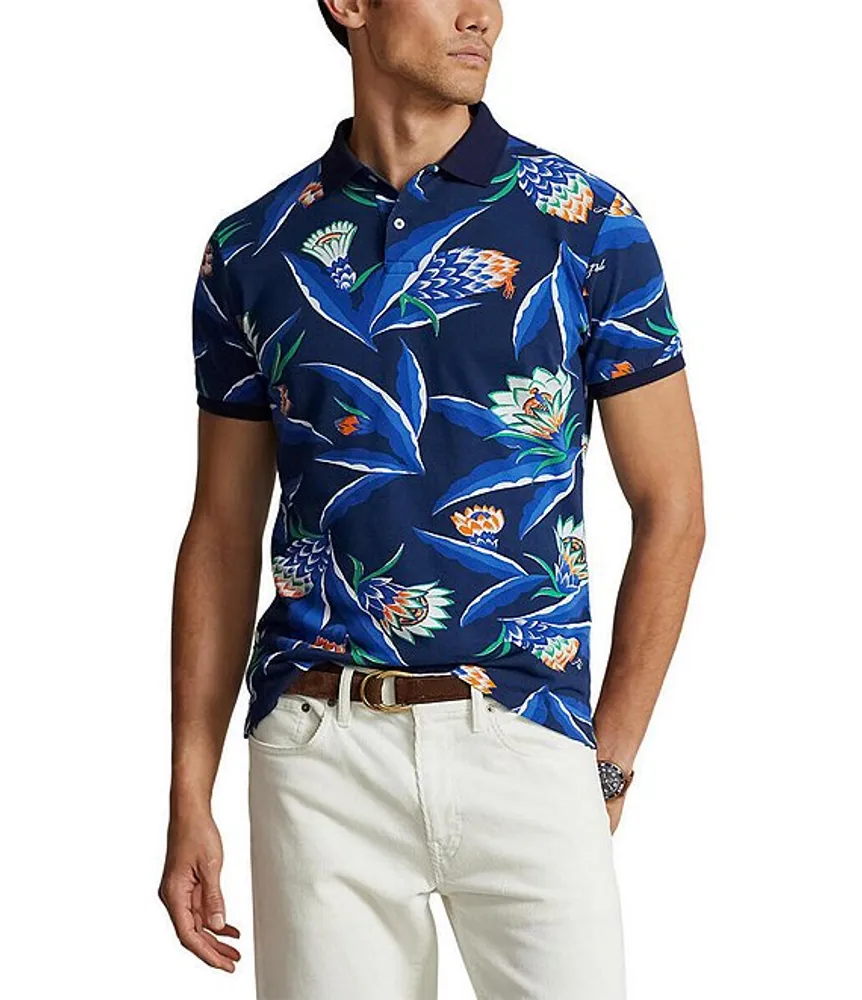 Ralph lauren navy short clearance sleeve shirt