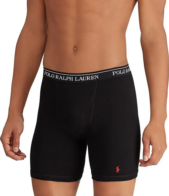 Polo Ralph Lauren Classic Fit Long Leg Boxer Briefs 3 Pack